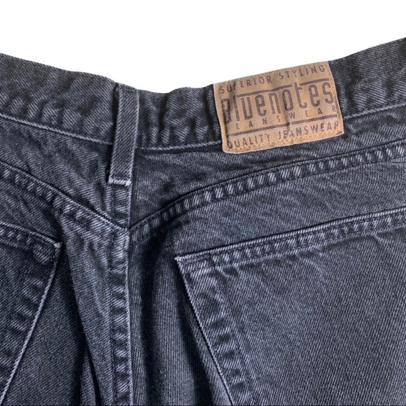 Bluenotes Black High Waisted Mom Jeans Size 36 - Picture 2 of 2